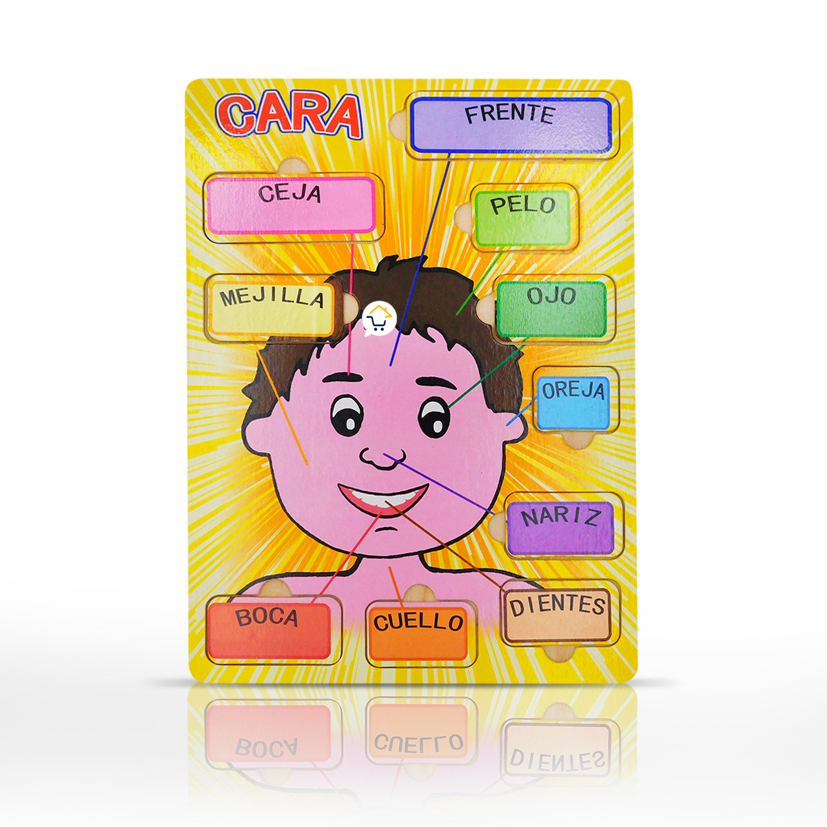 Miniatura 6 de Rompecabezas Didactico Niño MD375